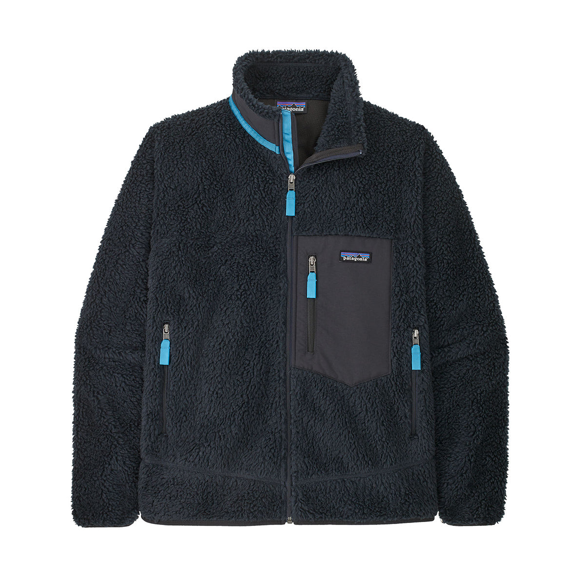 Giacca in pile Classic Retro-X® Fleece Pitch Blue