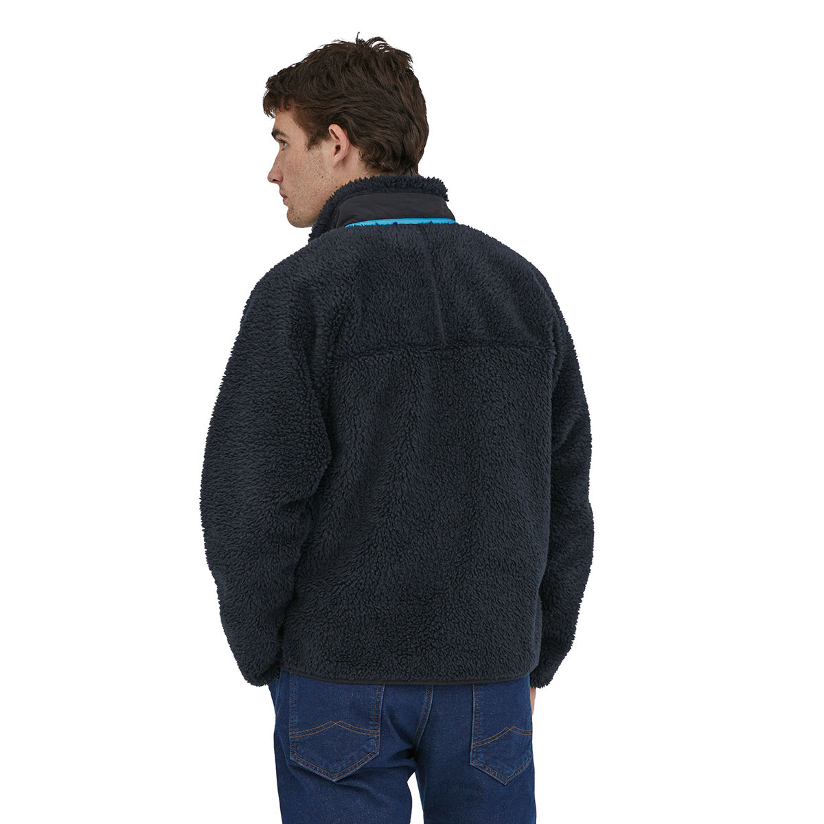 Giacca in pile Classic Retro-X® Fleece Pitch Blue