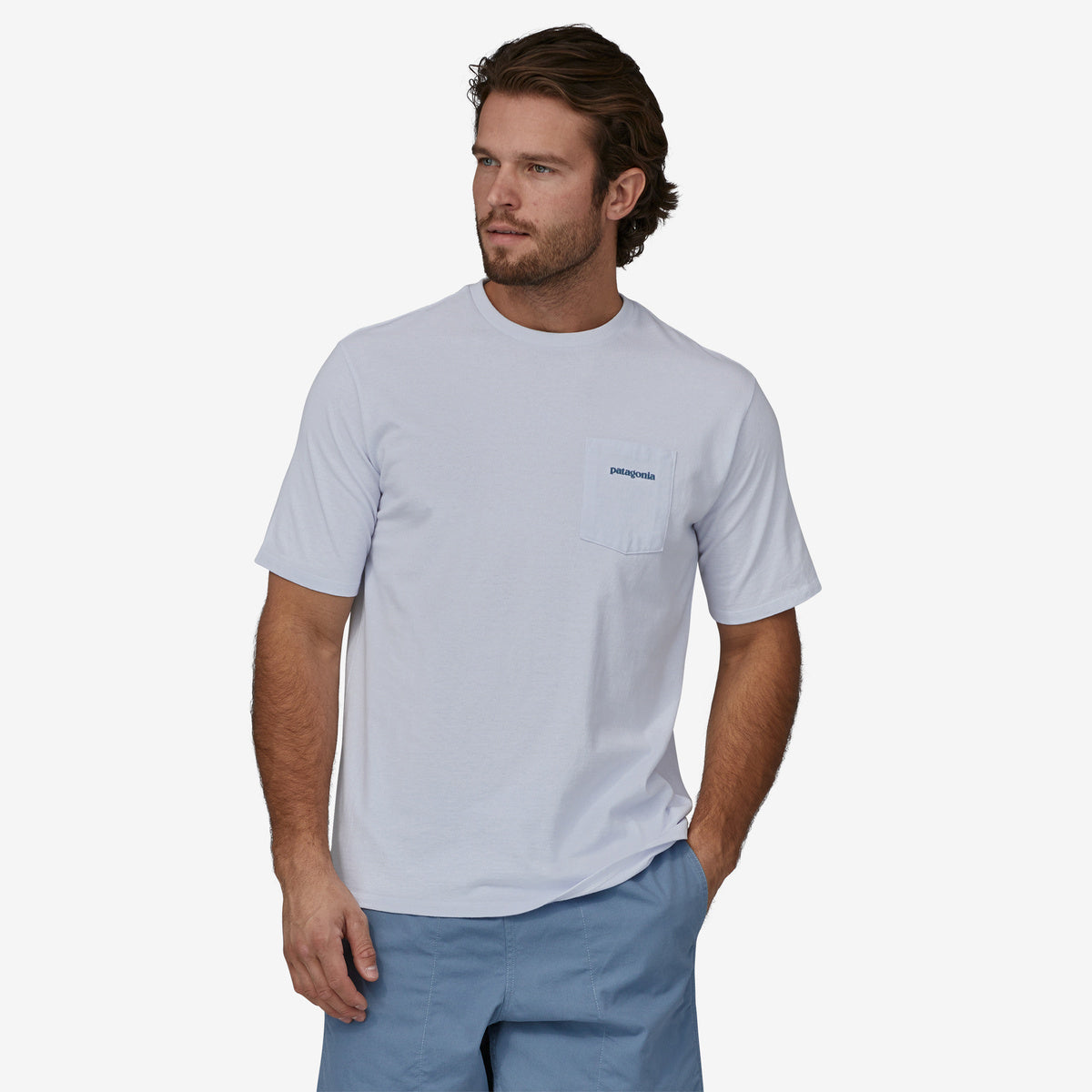 T-Shirt Boardshirt Logo Pocket Responsibili-Tee® White