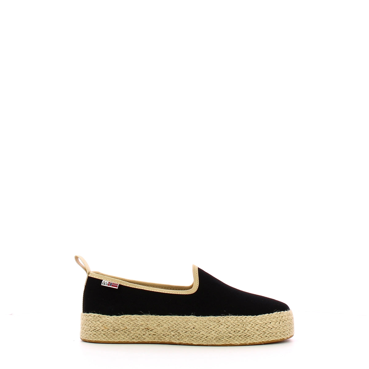 Sneakers Slip On Grove in Canvas Black