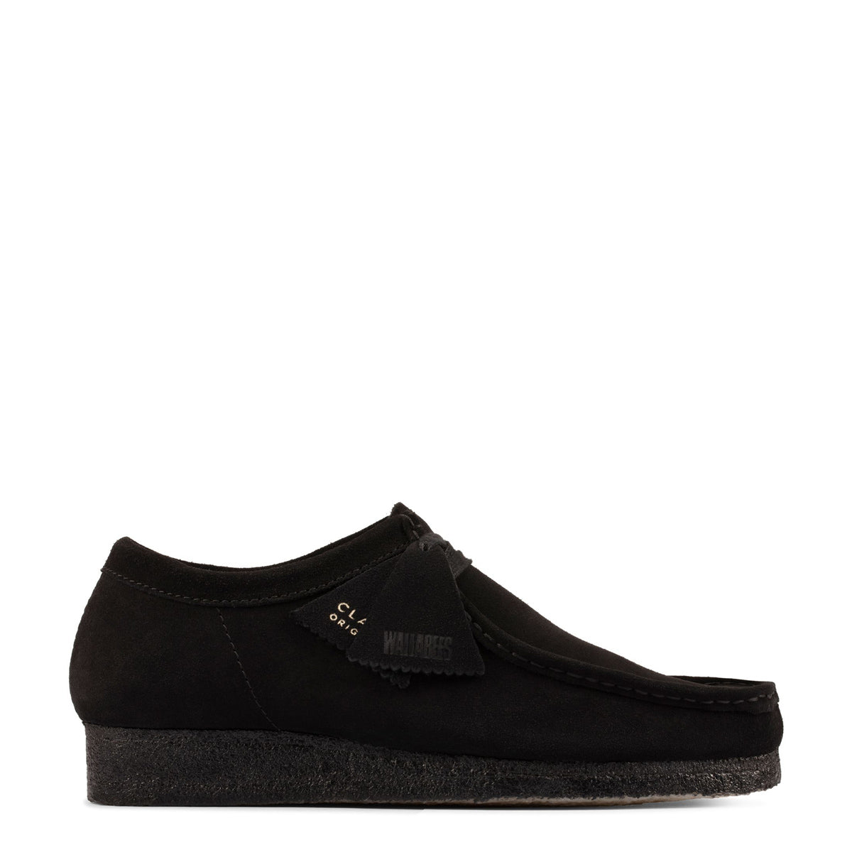 Scarpa Wallabee Black Suede