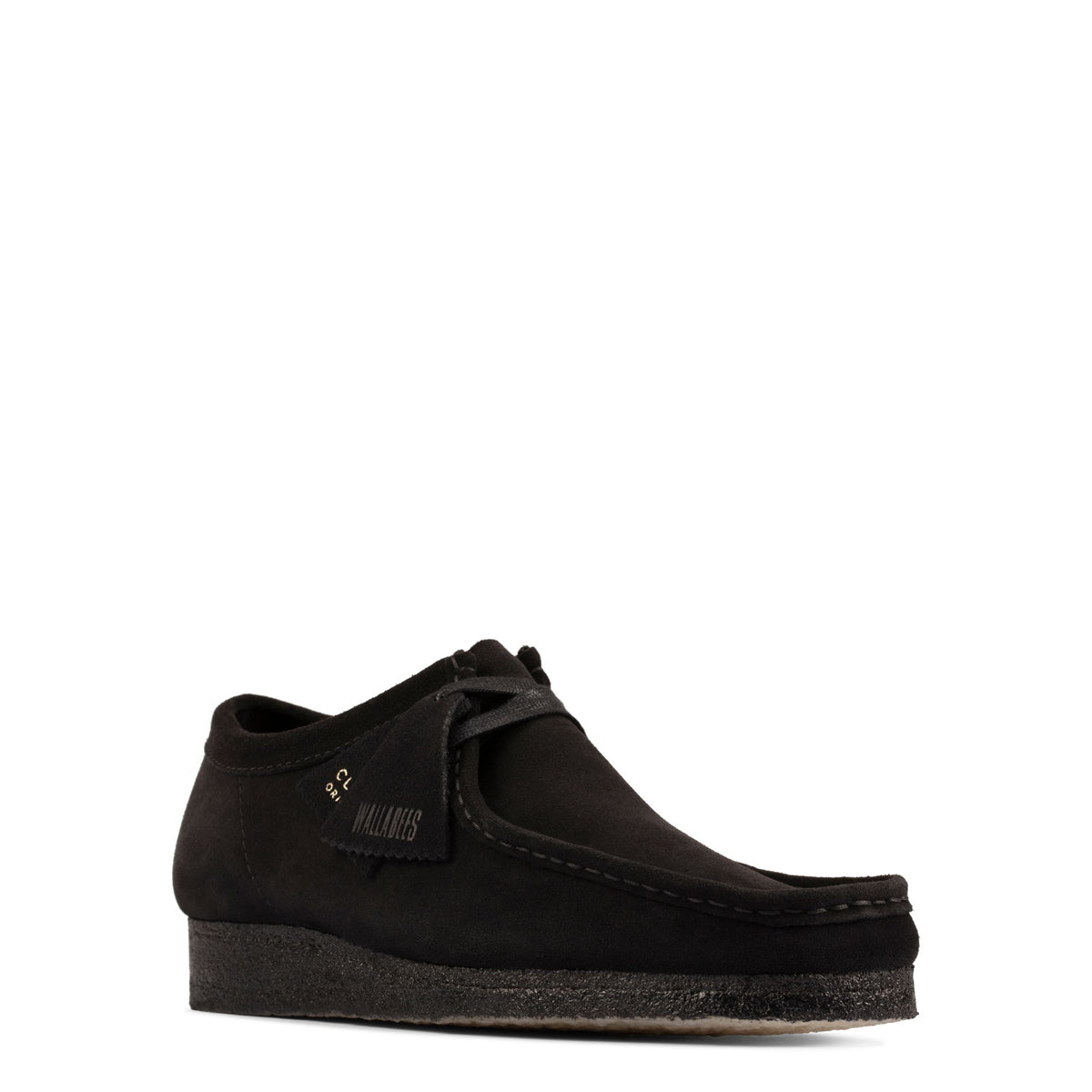 Scarpa Wallabee Black Suede