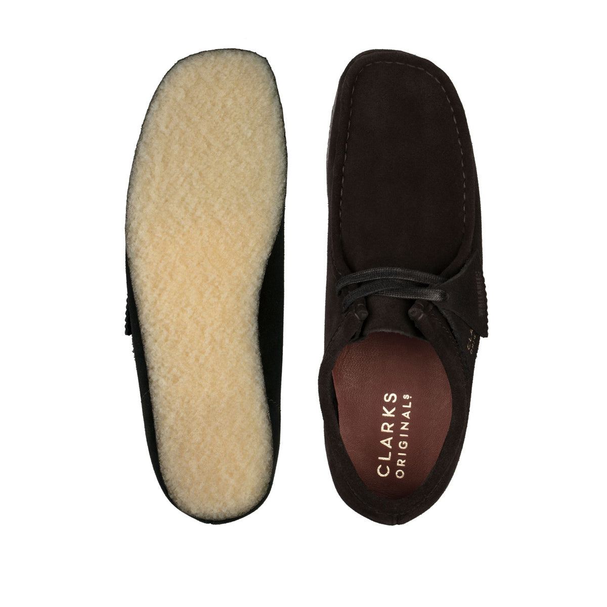 Scarpa Wallabee Black Suede