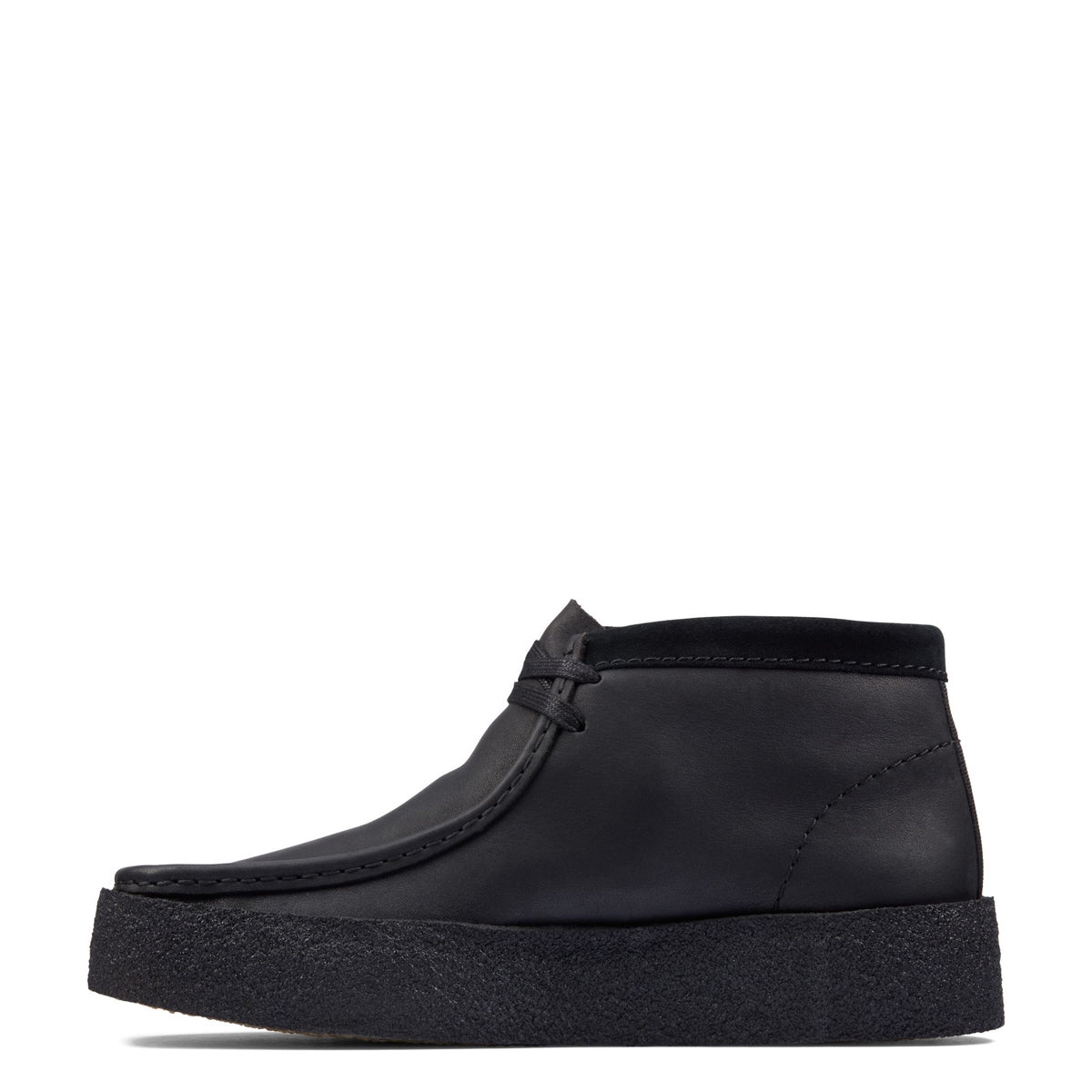 Scarpa Wallabee Cup Bt Black Leather