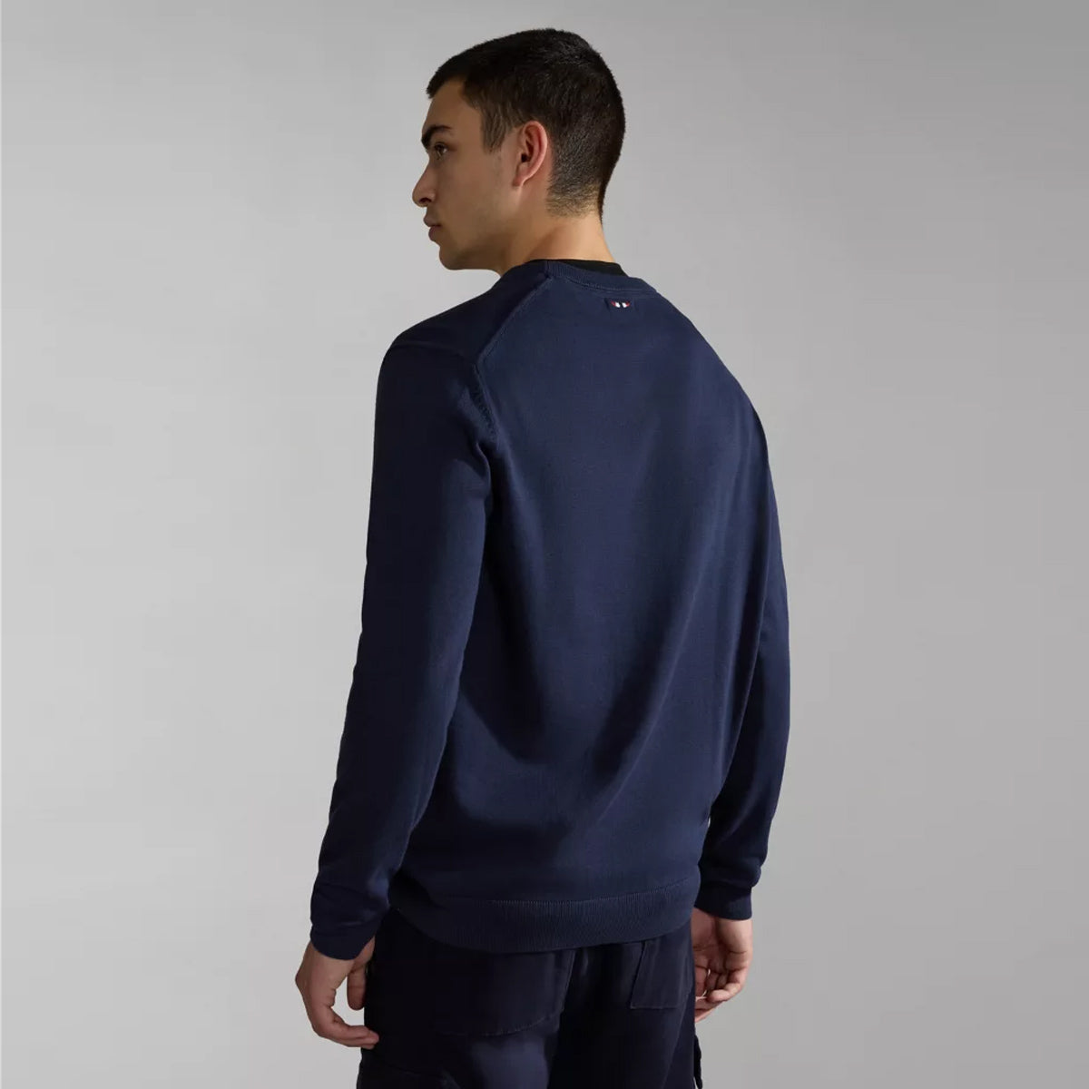 Maglione girocollo Droz Blu Marine