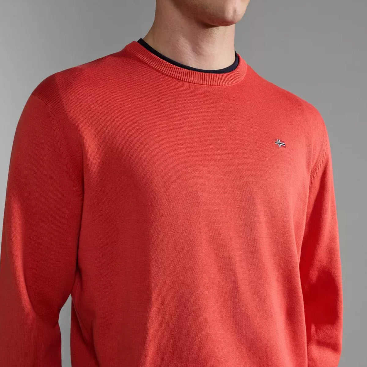 Maglione girocollo Droz Red Dusty