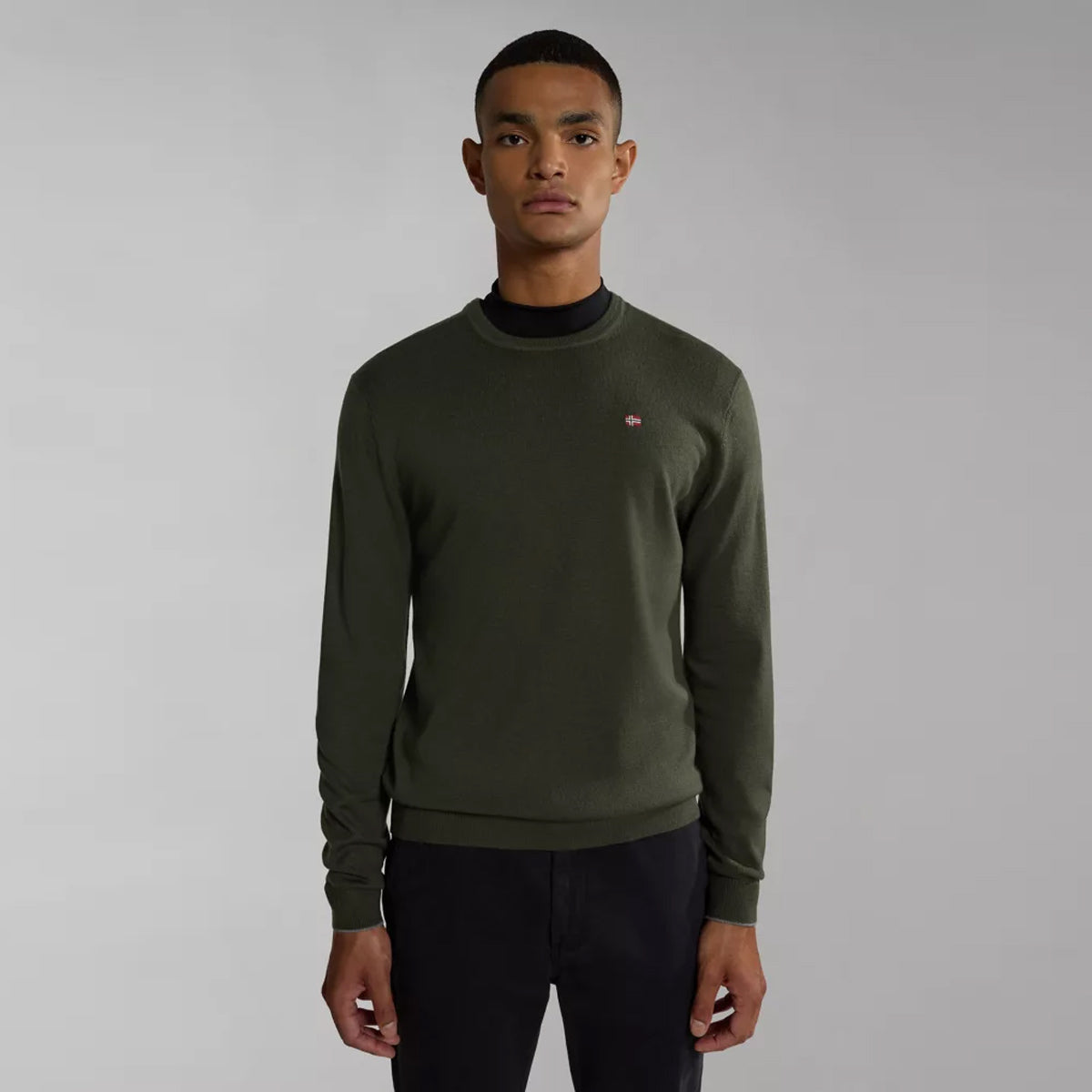 Maglione girocollo Damavand Green Depths