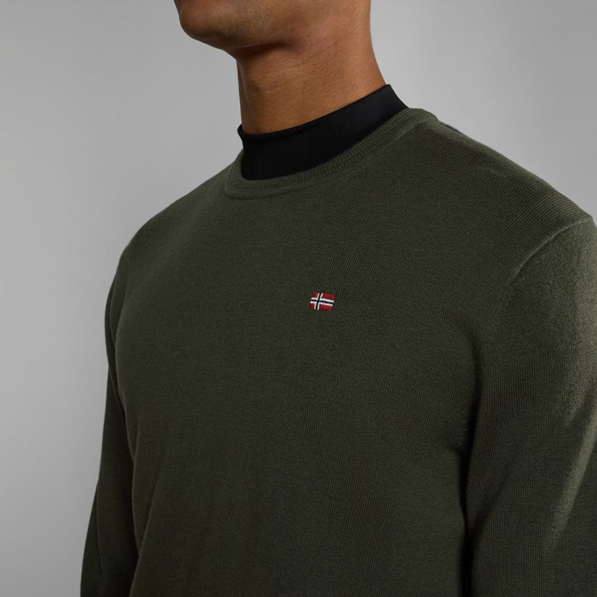 Maglione girocollo Damavand Green Depths