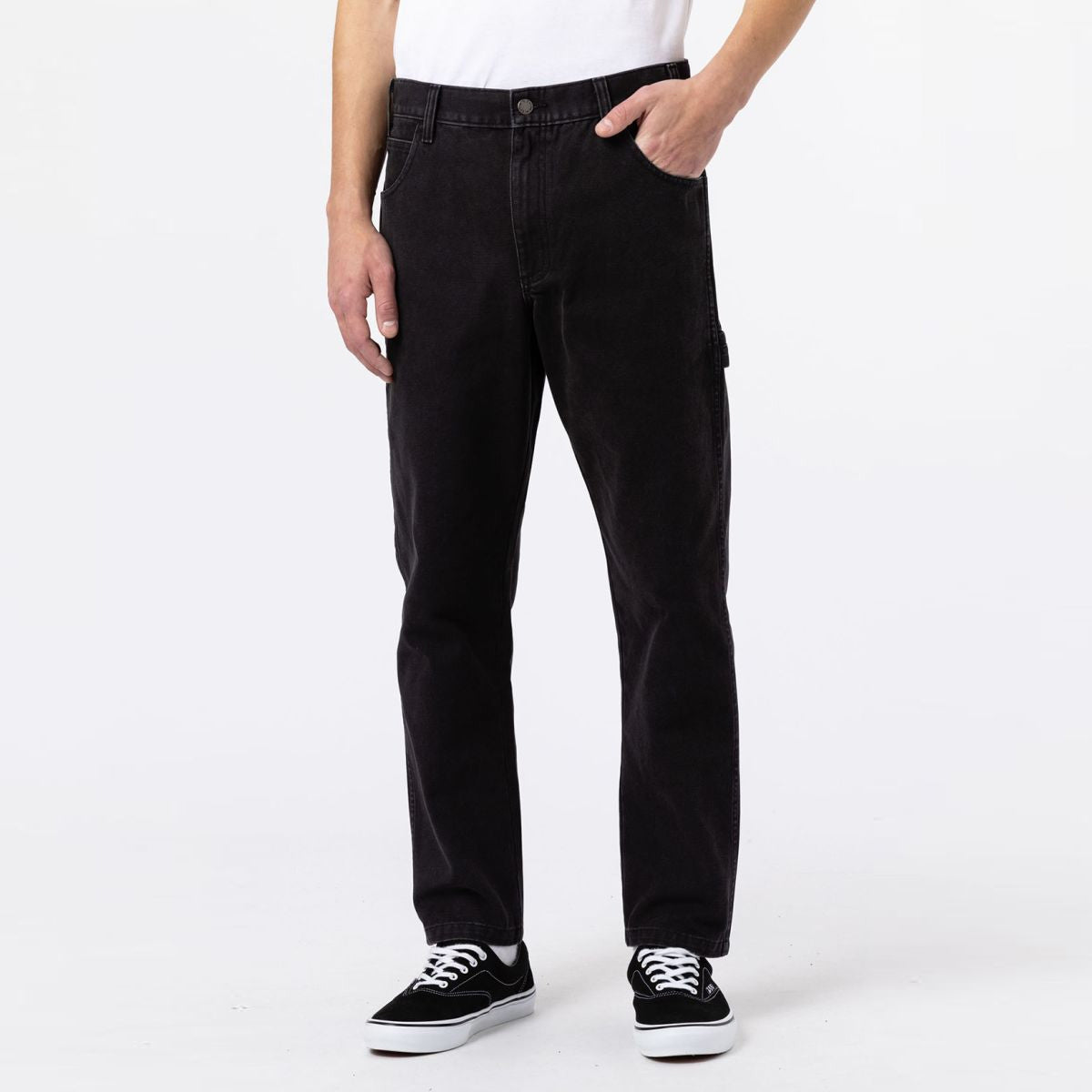 Pantaloni Duck Carpenter Washed Black