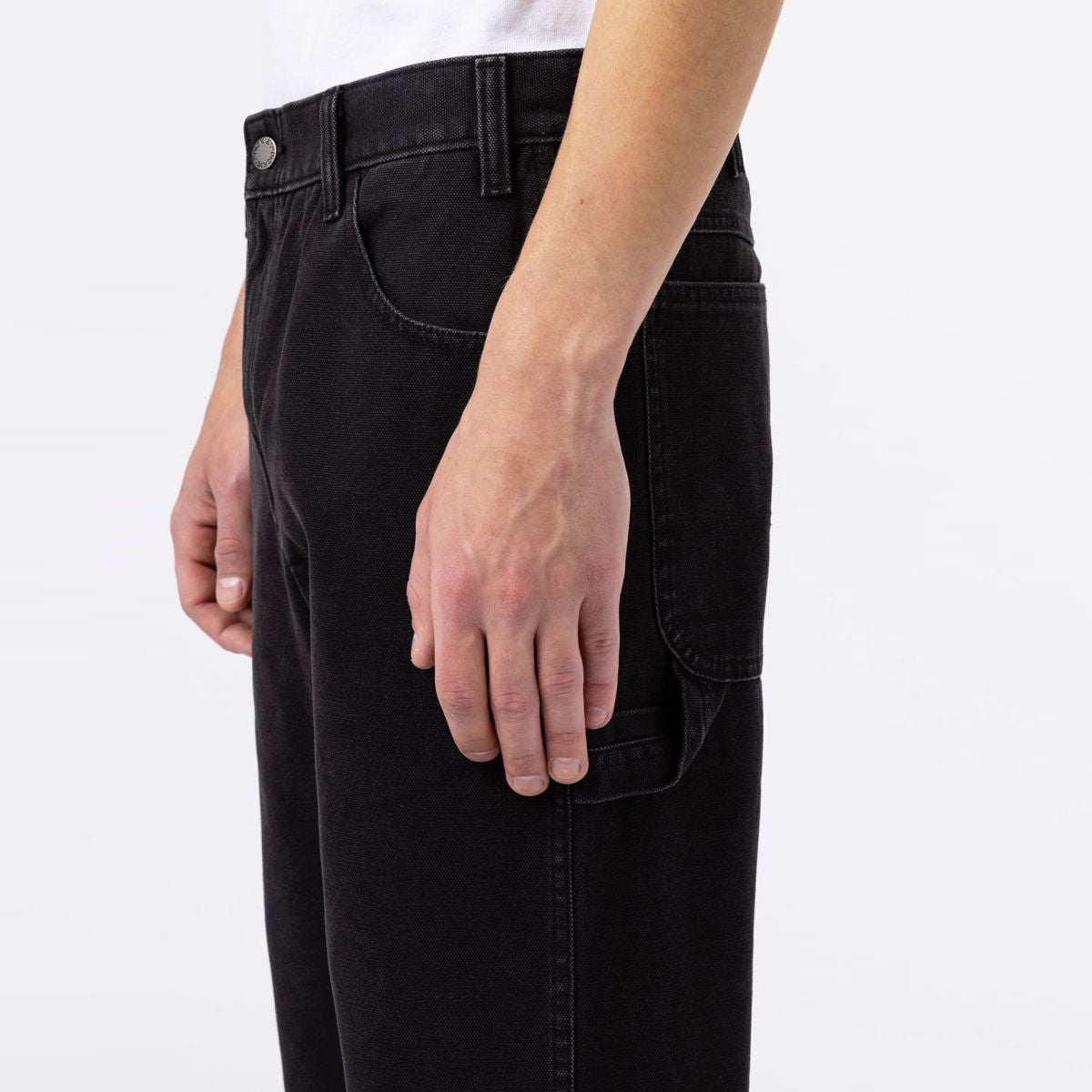 Pantaloni Duck Carpenter Washed Black