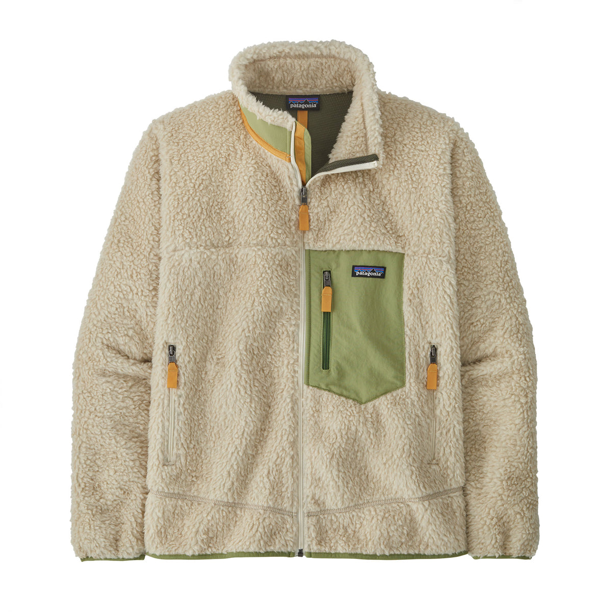 Giacca in pile Classic Retro-X® Fleece Dark Natural Buckhorn Green