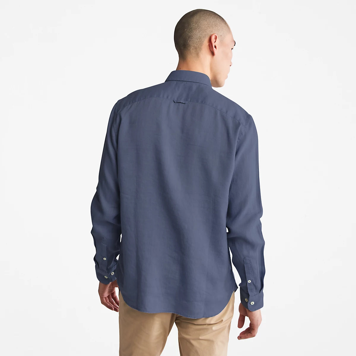 Camicia in lino Mill Brook Dark Denim