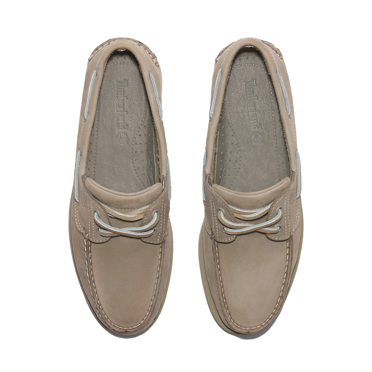 Scarpa da barca Classic in pelle Light Taupe Nubuck