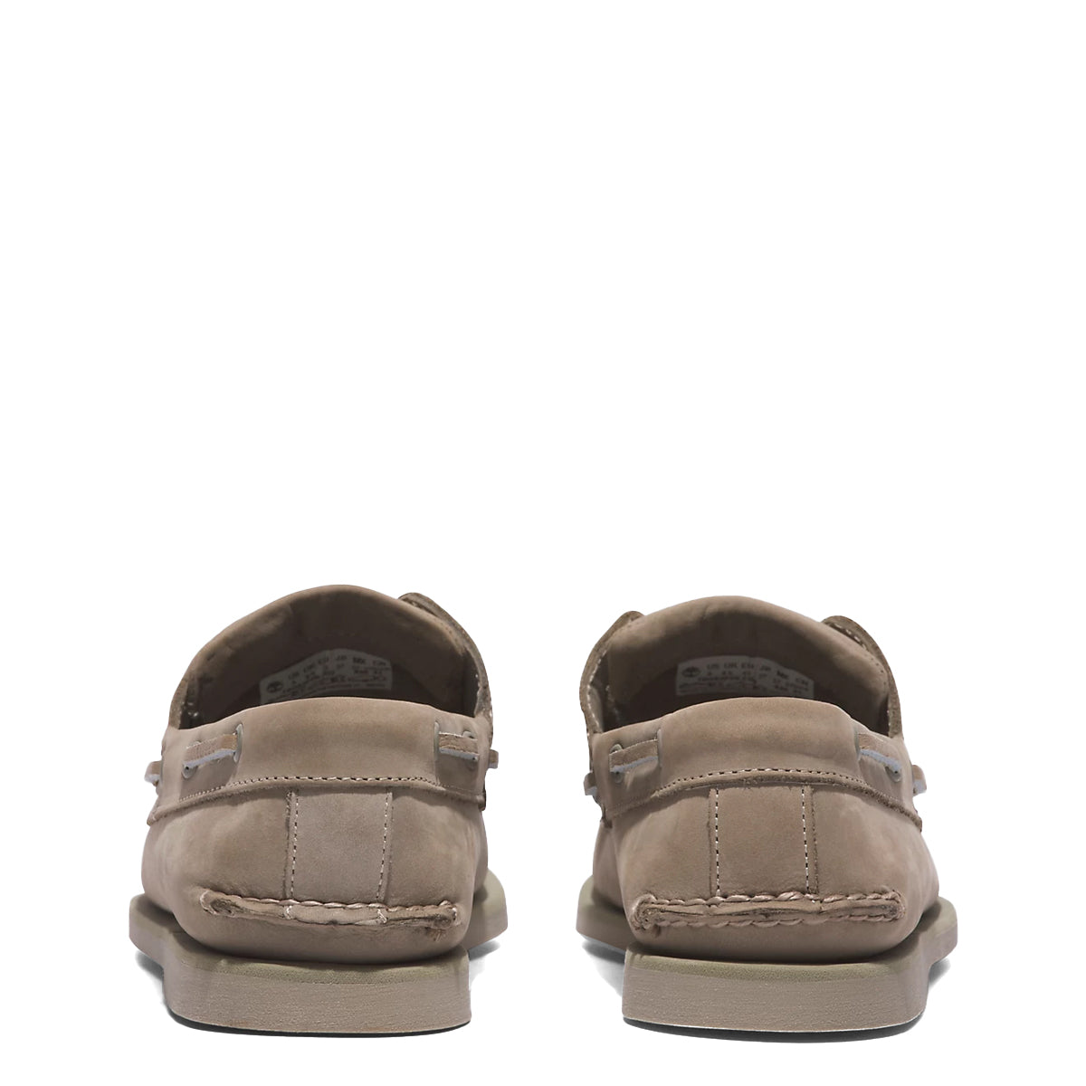 Scarpa da barca Classic in pelle Light Taupe Nubuck