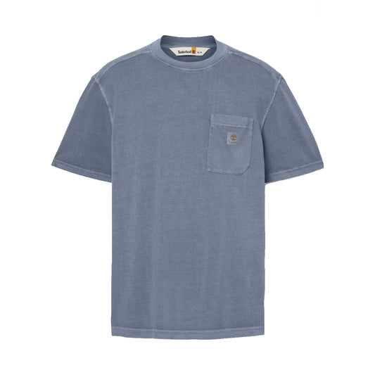 T-Shirt Merrymack River Chest Pocket Dark Sapphire