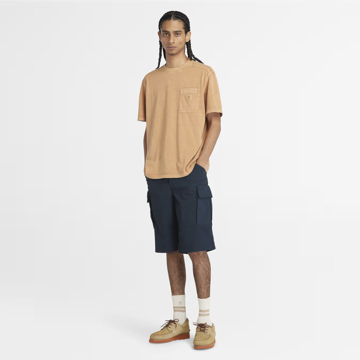 T-Shirt Merrymack River Chest Pocket Wheat Boot