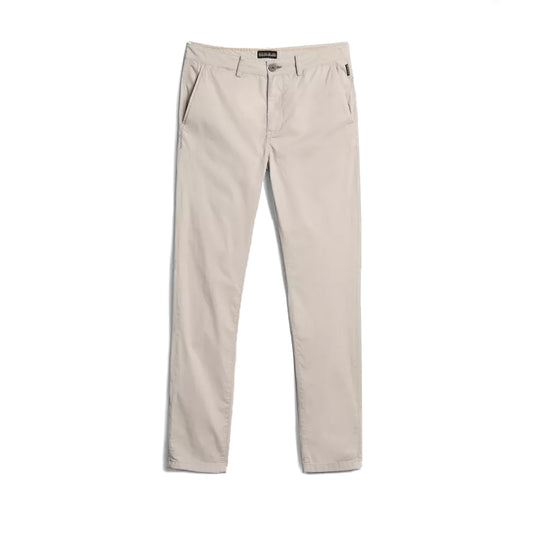 Pantaloni Chino Estivi Puyo Beige Silver