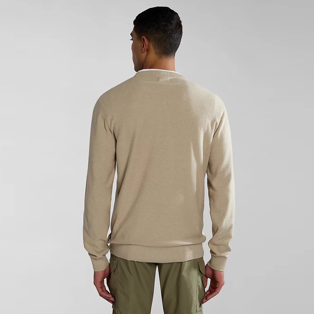 Maglione Linen Beige Cornstalk