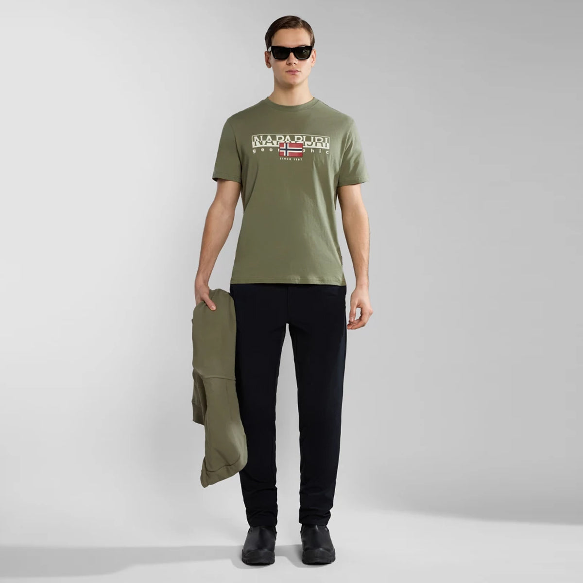 T-Shirt Aylmer Green Lichen