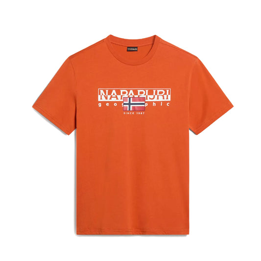 T-Shirt Aylmer Orange Burnt