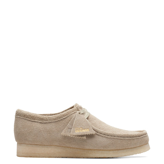 Scarpa Wallabee Pale Grey Suede