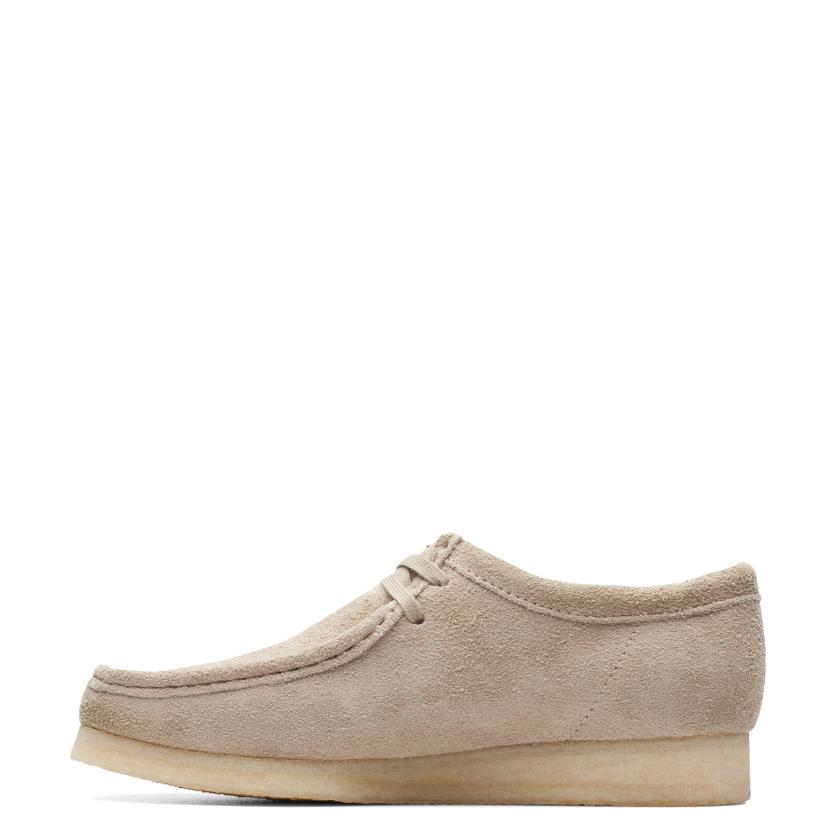 Scarpa Wallabee Pale Grey Suede