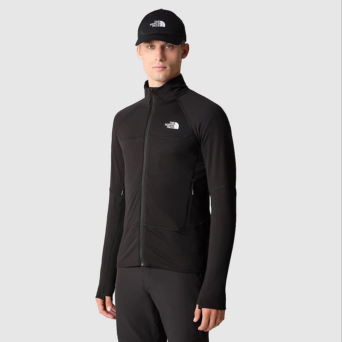 Giacca con cappuccio Bolt Polartec® TNF Black