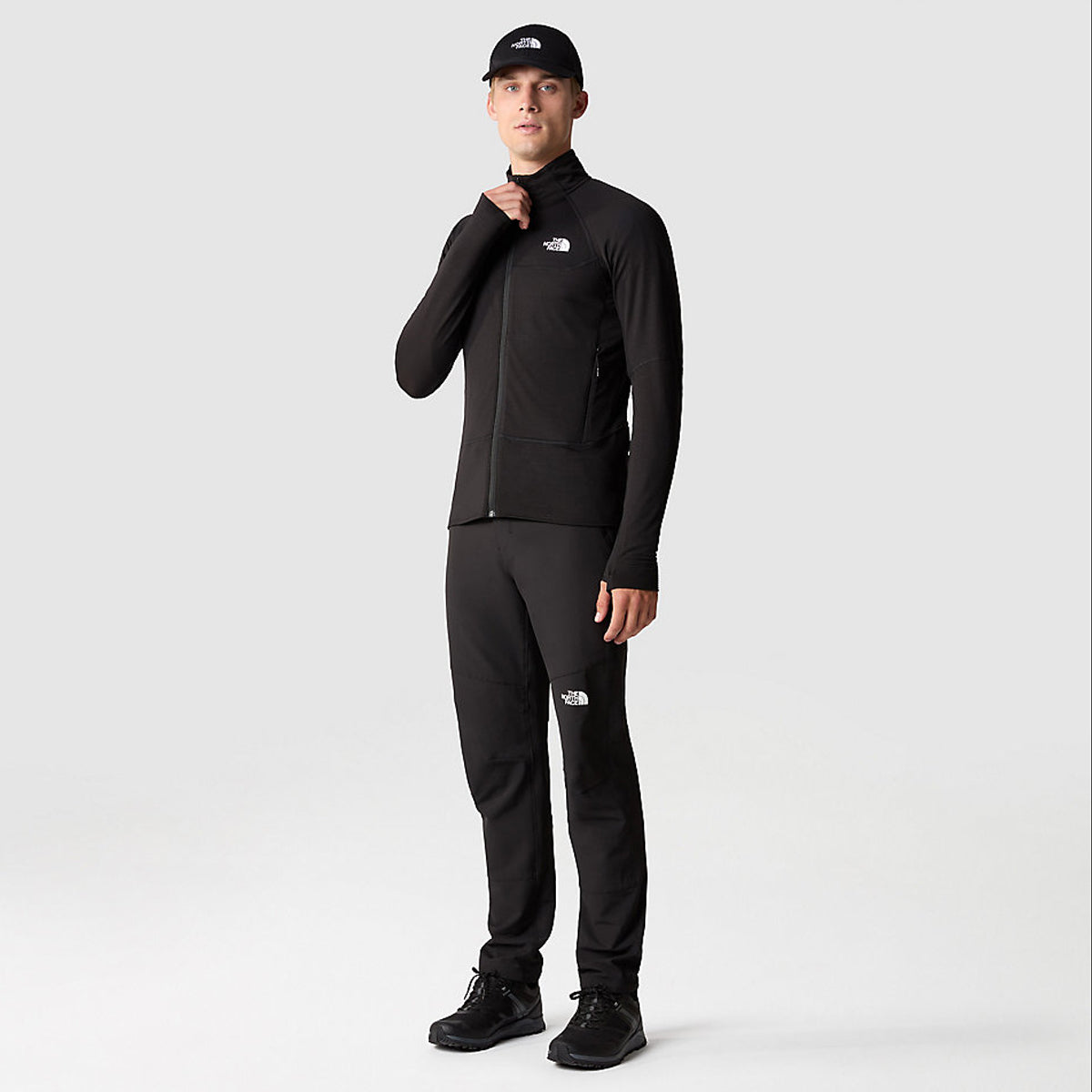 Giacca con cappuccio Bolt Polartec® TNF Black