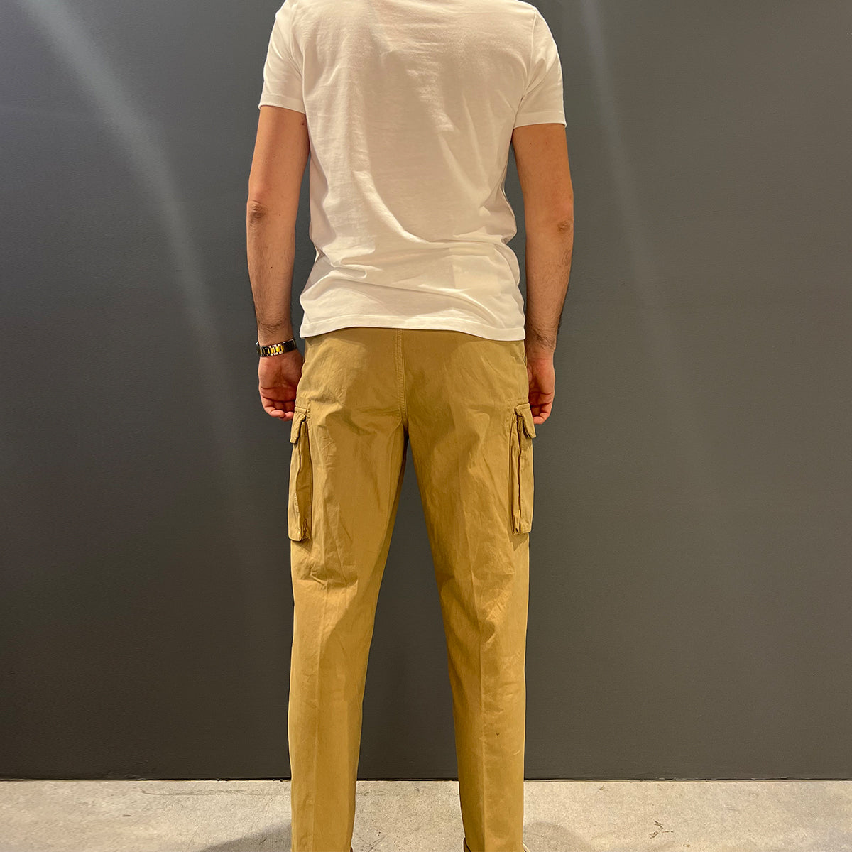 Pantaloni Gary Utility Cargo Over Khaki