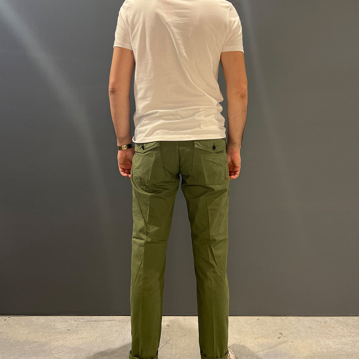 Pantaloni Wayne Fatigue Army Green