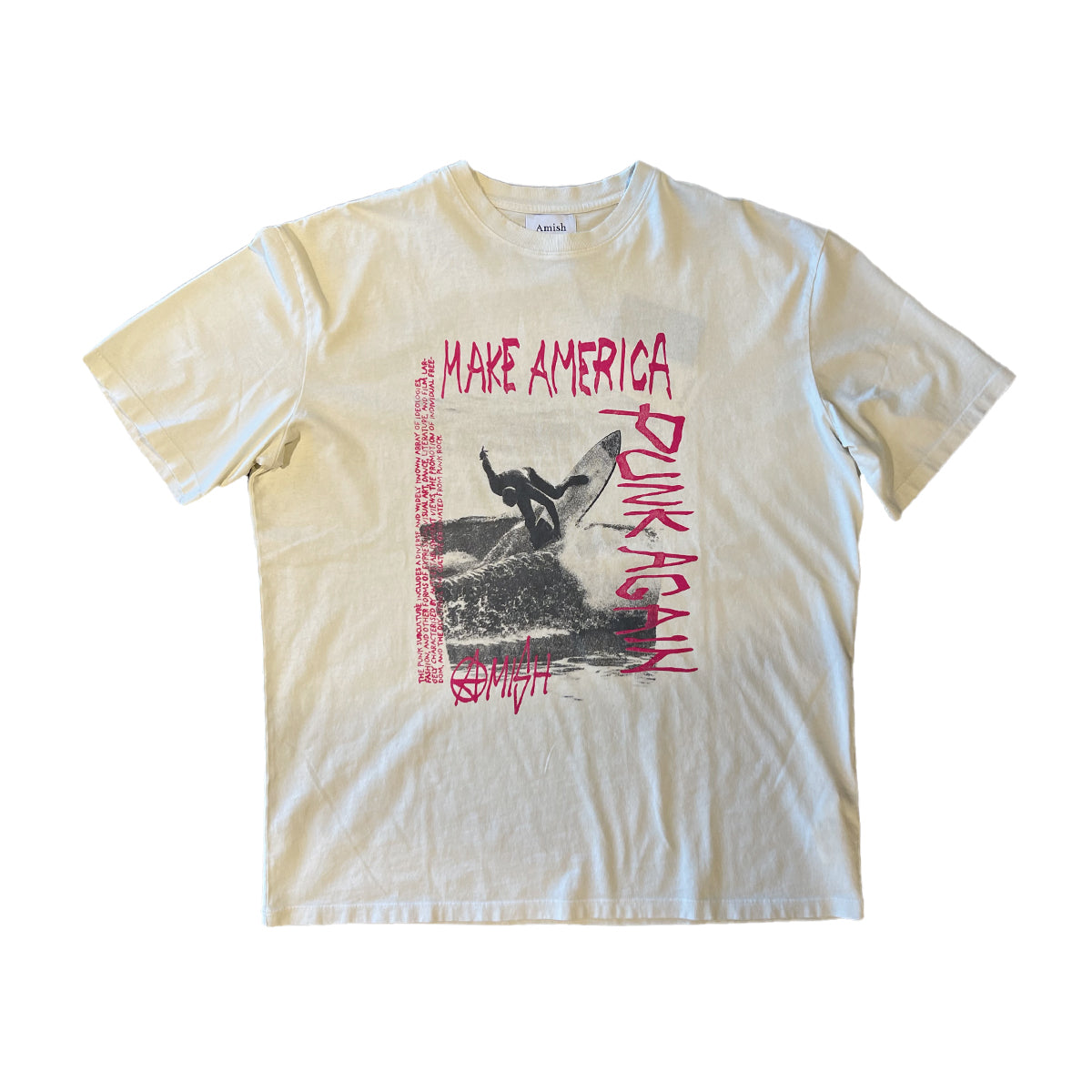 T-Shirt Punk Surf Off White