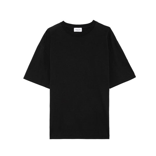 T-Shirt micrologo Washed Black