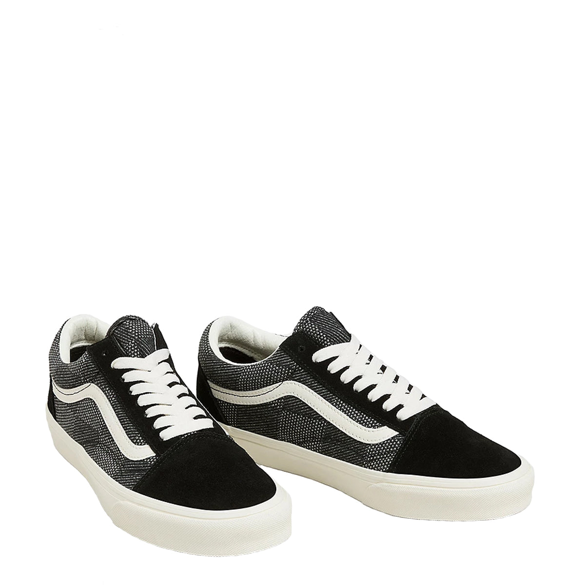 Sneakers Old Skool Denim Check Black