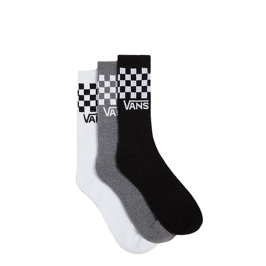 Calzettoni Classic Check Black White