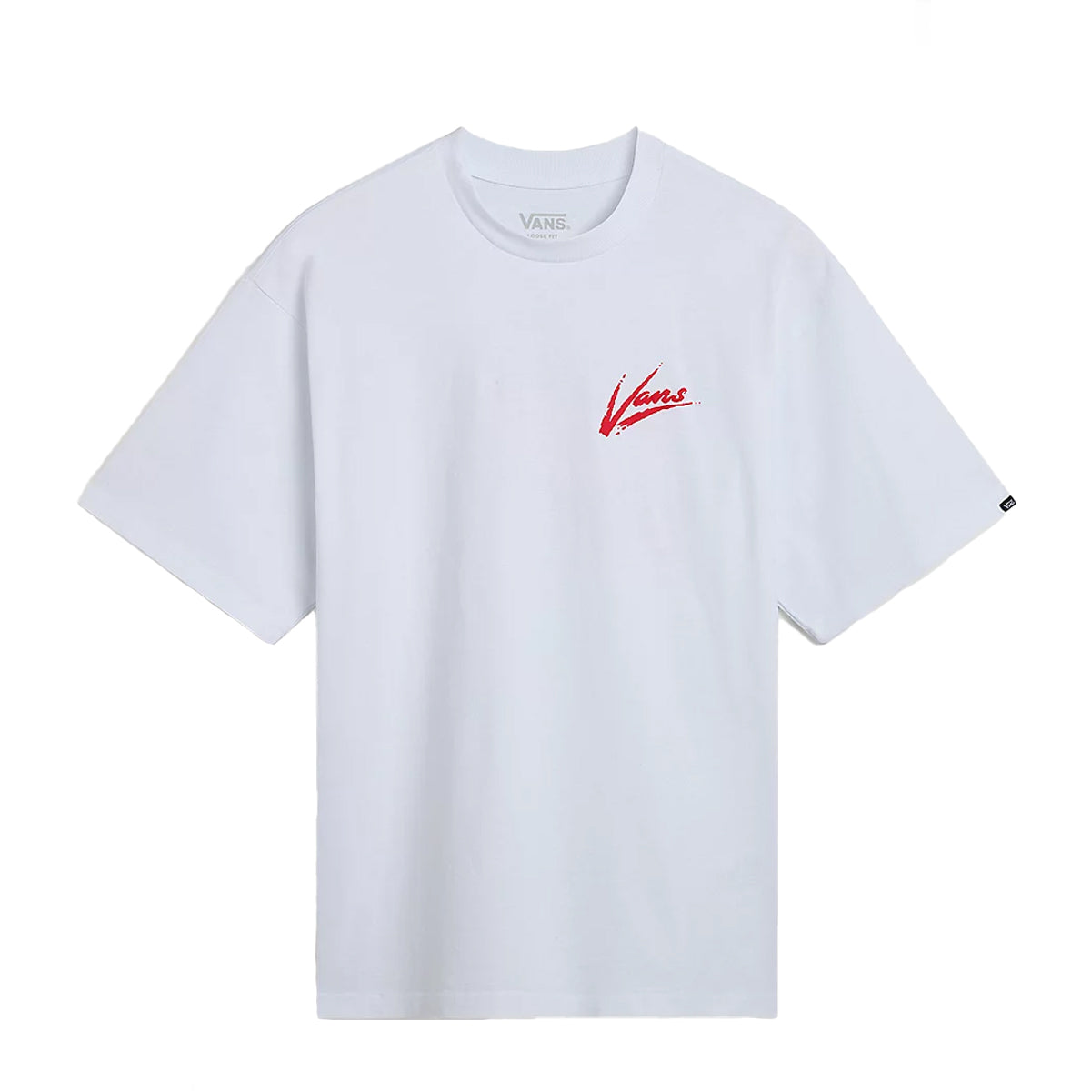 T-Shirt Dettori Loose White Racing Red