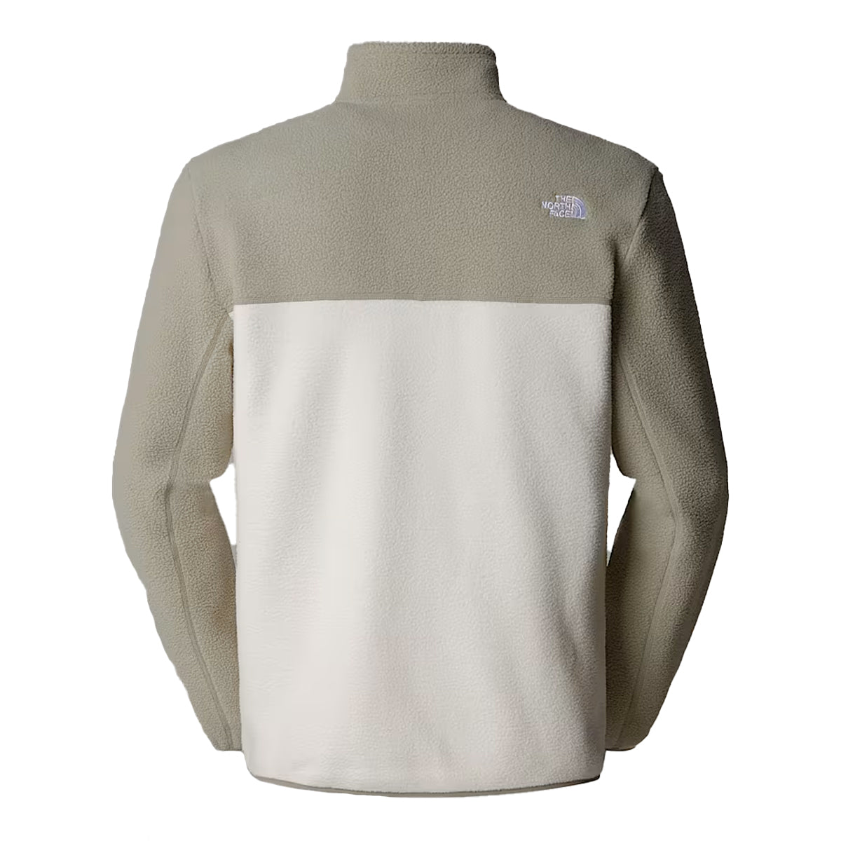 Felpa Yumiori Full Zip White Dune Clay