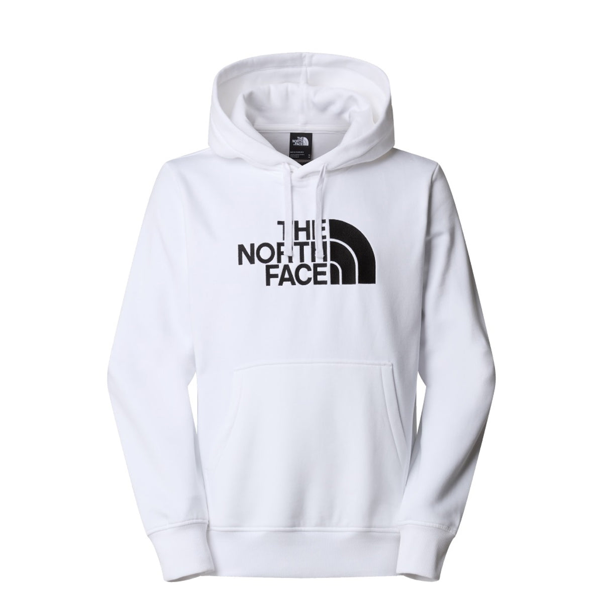 Felpa Drew Peak Pullover TNF White TNF Black