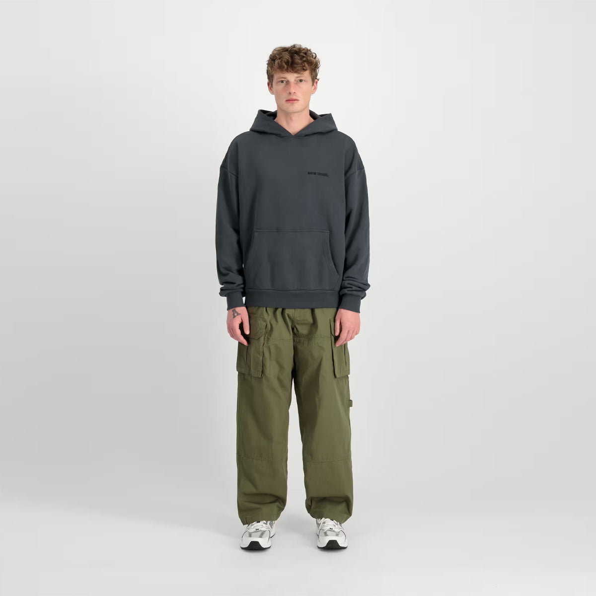 Pantaloni Ripstop Patchwork Dark Olive