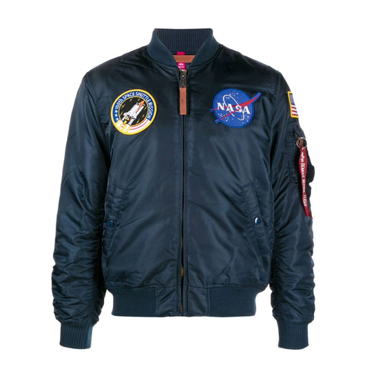 Giacca Ma-1 VF Nasa Rep. Blue