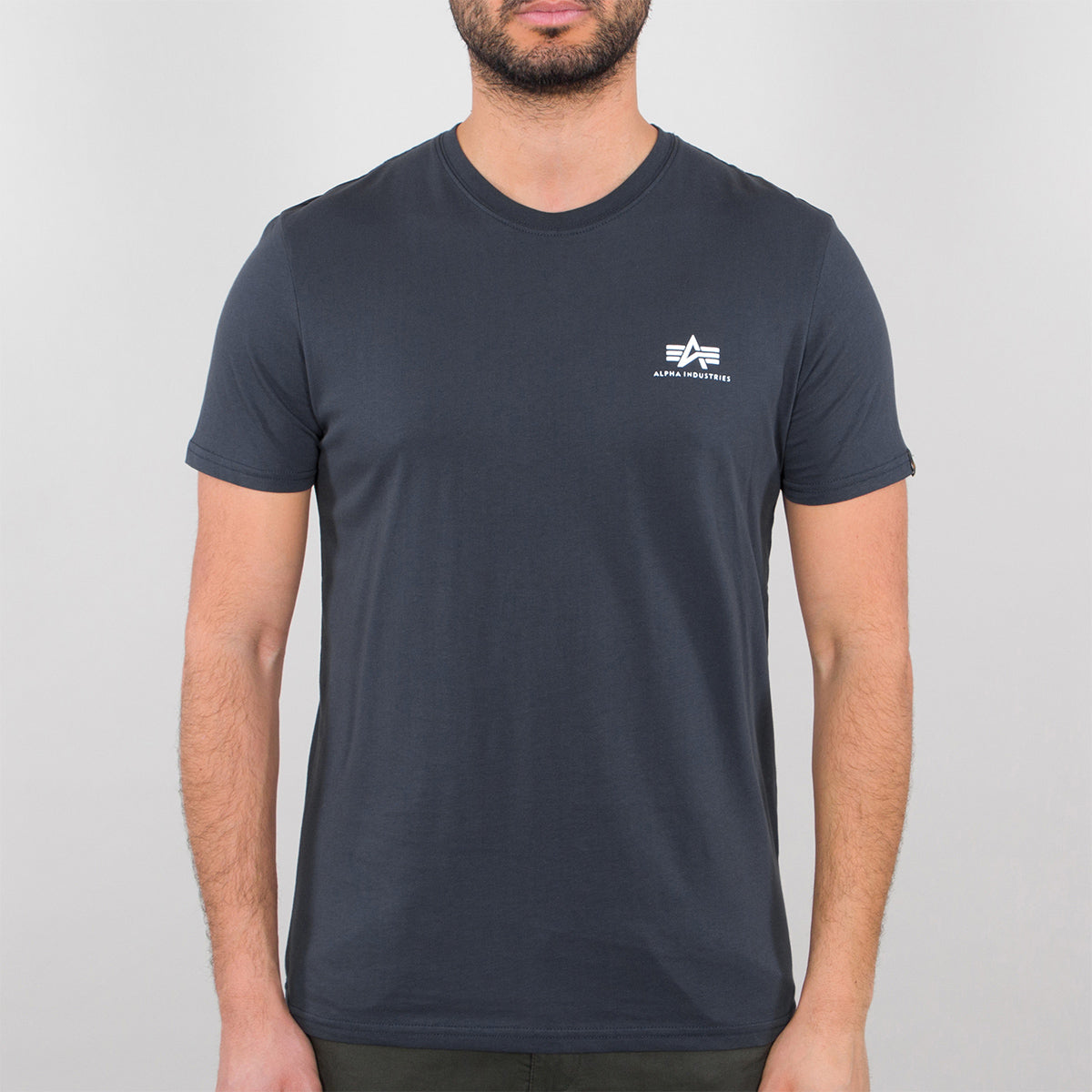 T-Shirt Basic T Small Logo Navy