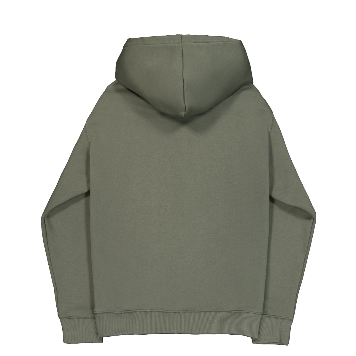 Felpa Basic Hoody Small Logo Dark Olive