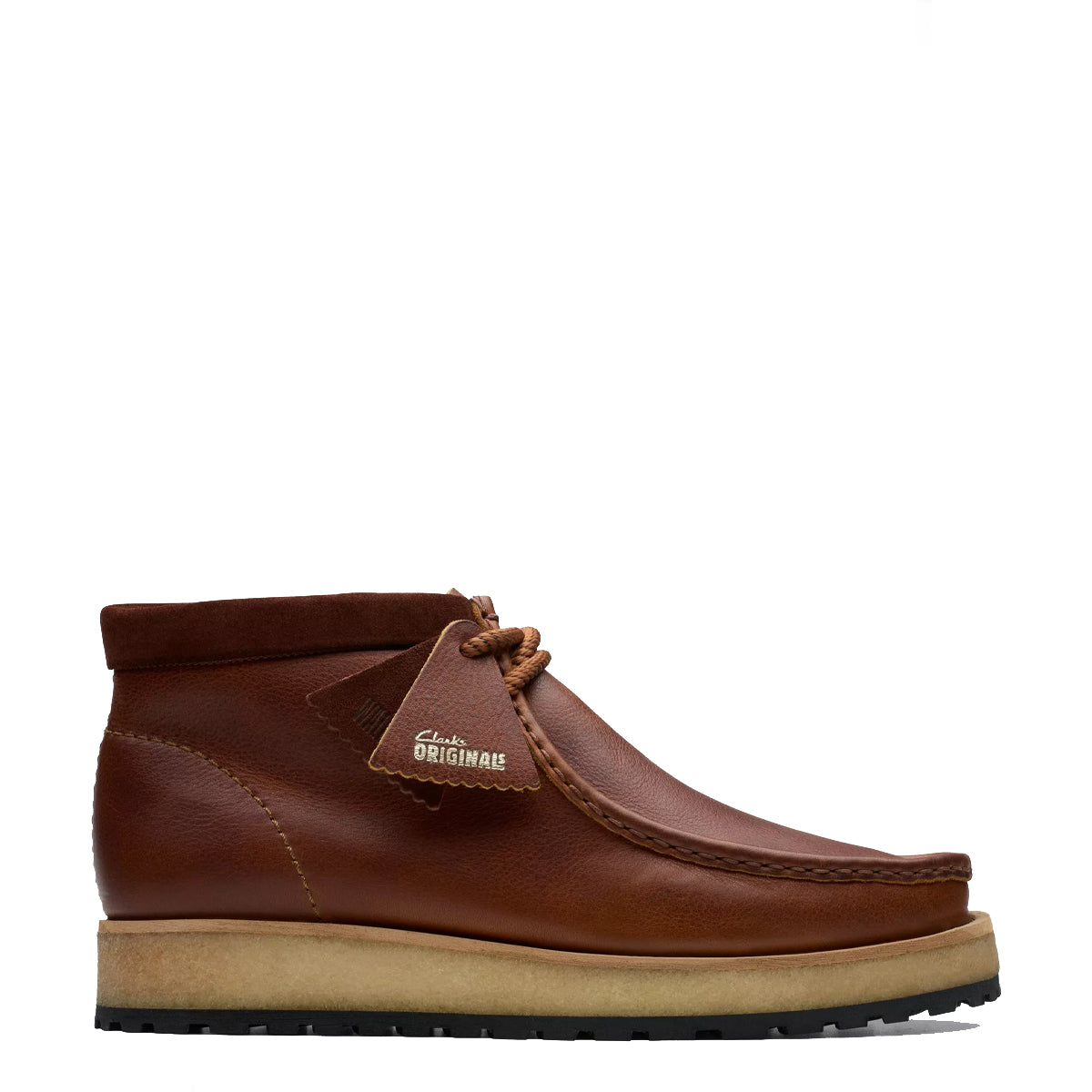 Stivaletto Wallabee Scout Dark Tan Leather