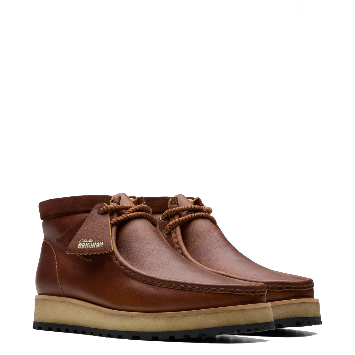 Stivaletto Wallabee Scout Dark Tan Leather